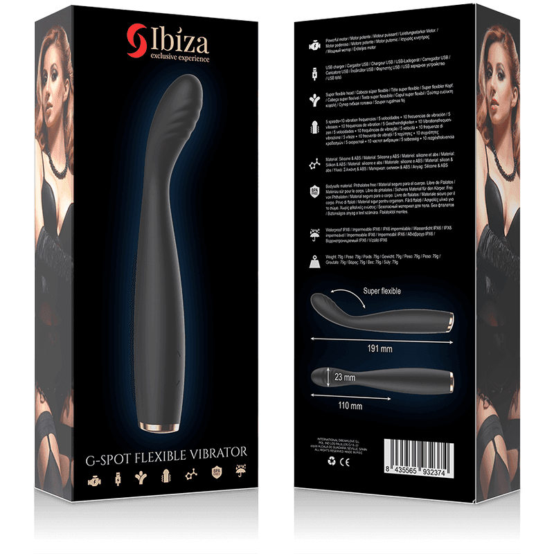 IBIZA - LEISTUNGSSTARKER, SPEZIELLER, FLEXIBLER G-PUNKT-VIBRATOR - Vanelion Paradise