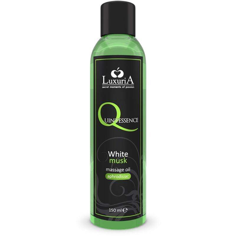 INTIMATELINE LUXURIA - QUINTESSENCE MASSAGEÖL WEISSER MOSCHUS 150 ML - Vanelion Paradise