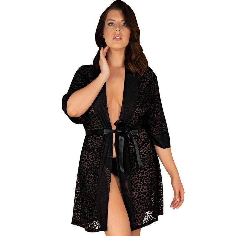 OBSESSIVE - JAGUERIA PEIGNOIR 4XL/5XL - Vanelion Paradise