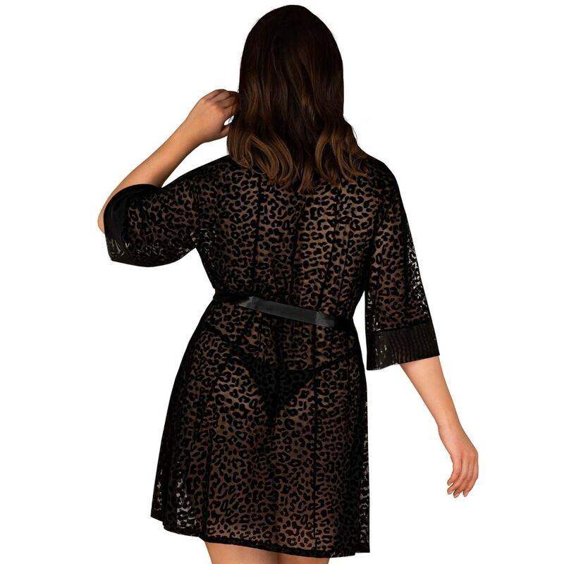 OBSESSIVE - JAGUERIA PEIGNOIR 4XL/5XL - Vanelion Paradise