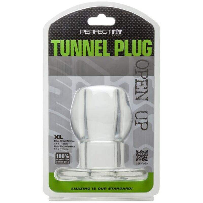 PERFECT FIT BRAND - TUNNEL PLUG XL TRANSPARENT - Vanelion Paradise