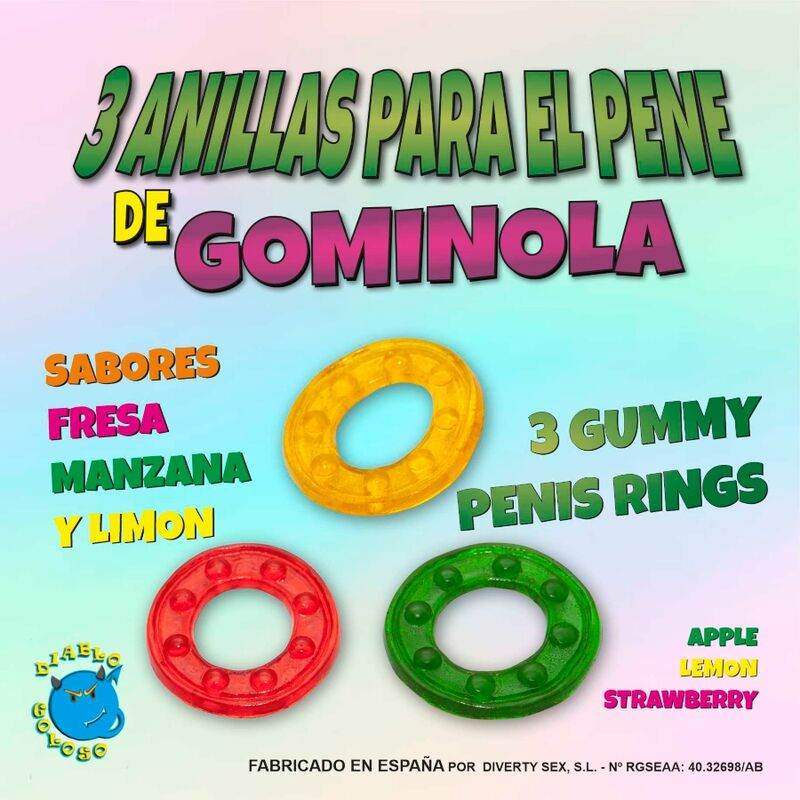 DIABLO PICANTE ? 3 GUMMY-RINGE - Vanelion Paradise