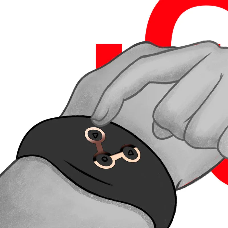 WATCHME ? DRAHTLOSE TECHNOLOGIE-FERNBEDIENUNGSUHR AUS JET UND KUPFER - Vanelion Paradise