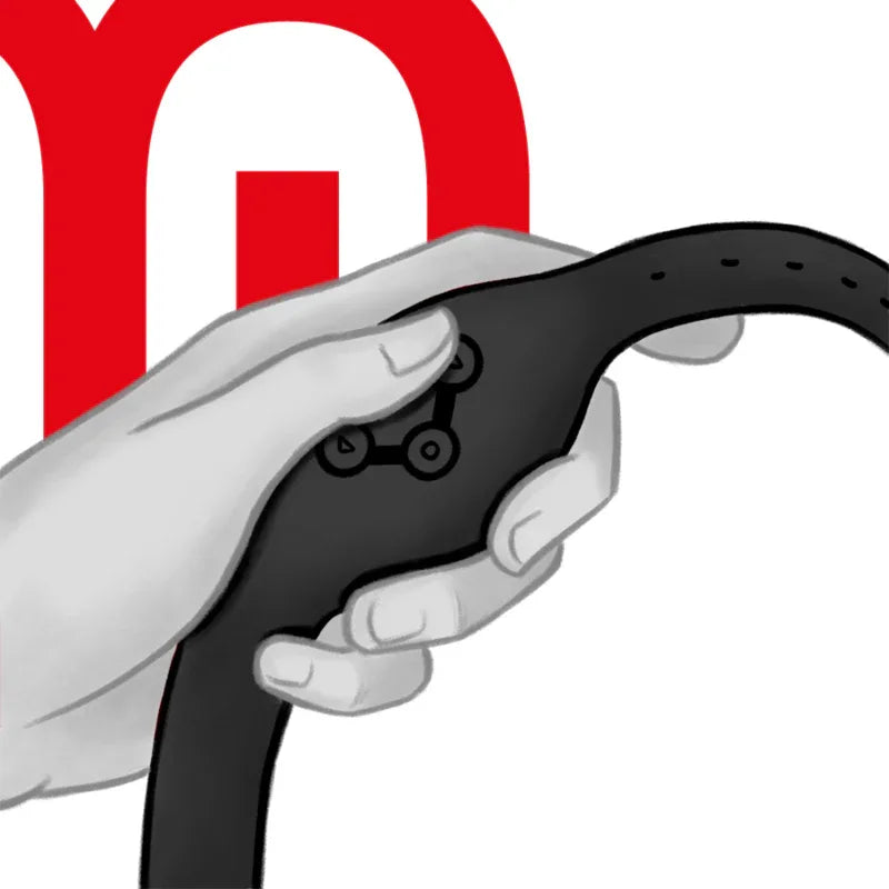 WATCHME - WIRELESS-TECHNOLOGIE-UHR PECHSCHWARZ - Vanelion Paradise