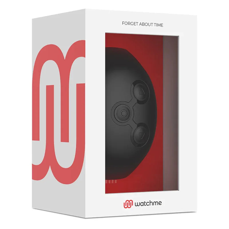 WATCHME - WIRELESS-TECHNOLOGIE-UHR PECHSCHWARZ - Vanelion Paradise