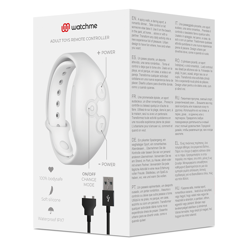 WATCHME - WIRELESS-TECHNOLOGIE-UHR PECHSCHWARZ