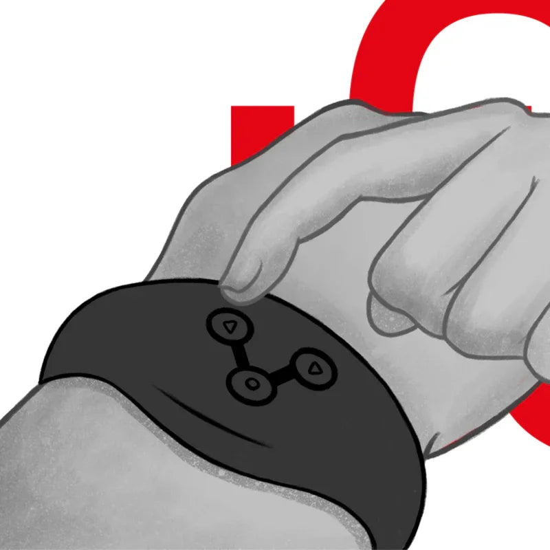 WATCHME - WIRELESS-TECHNOLOGIE-UHR PECHSCHWARZ - Vanelion Paradise