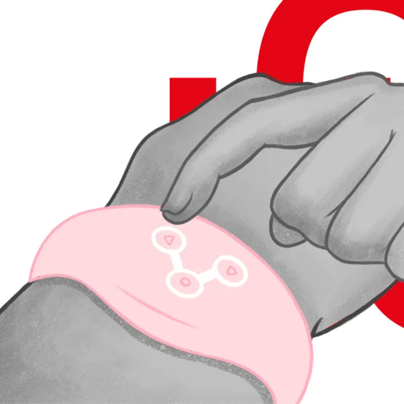 WATCHME - WIRELESS-TECHNOLOGIE-UHR ZARTES ROSA - Vanelion Paradise