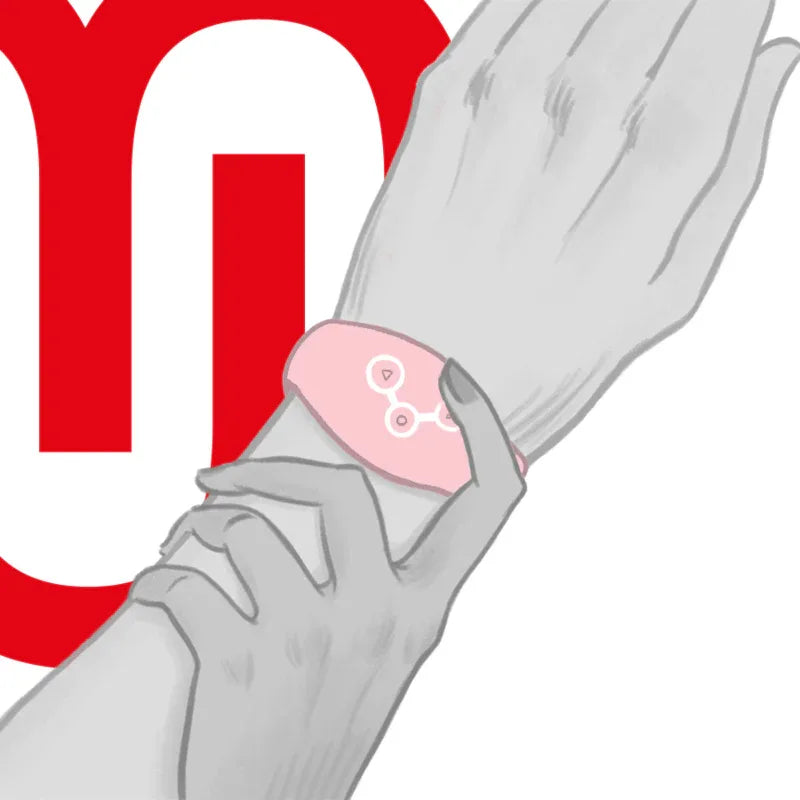 WATCHME - WIRELESS-TECHNOLOGIE-UHR ZARTES ROSA - Vanelion Paradise