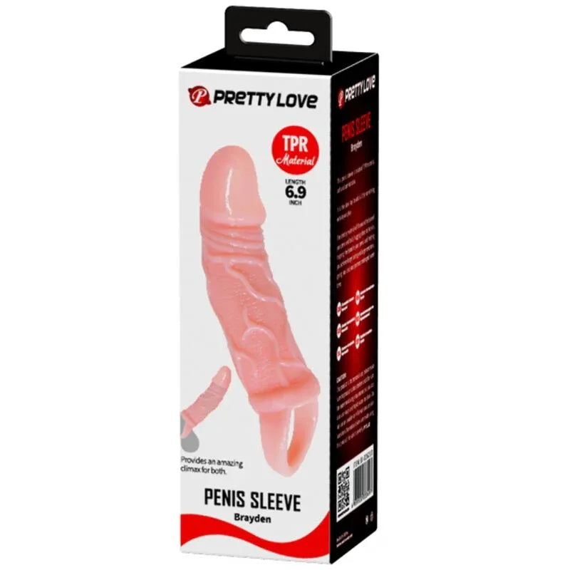 BAILE - PENISVERLNGERUNGSHÜLLE MIT GURT FÜR HODEN 13.5 CM - Vanelion Paradise