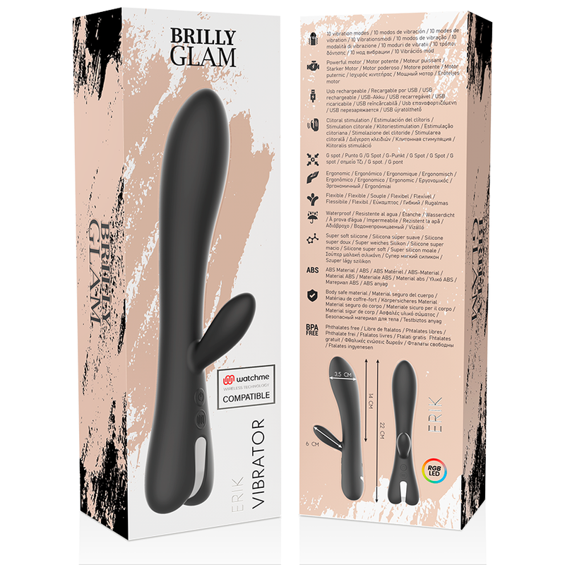 BRILLY GLAM - ERIK VIBRATOR WATCHME KOMPATIBEL MIT DRAHTLOSER TECHNOLOGIE