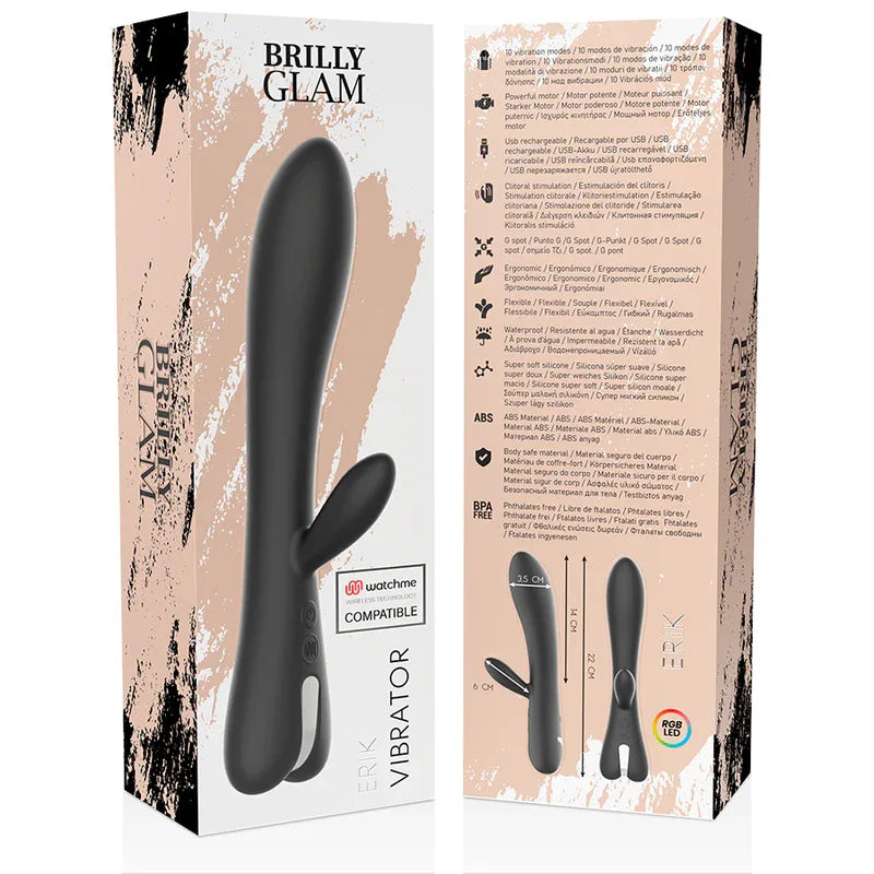 BRILLY GLAM - ERIK VIBRATOR WATCHME KOMPATIBEL MIT DRAHTLOSER TECHNOLOGIE - Vanelion Paradise