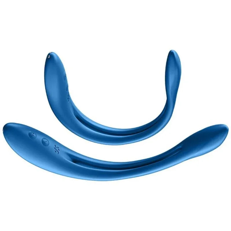 SATISFYER - ELASTIC GAME MULTI VIBRATOR BLAU - Vanelion Paradise