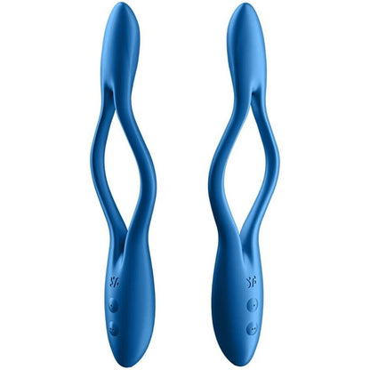 SATISFYER - ELASTIC GAME MULTI VIBRATOR BLAU