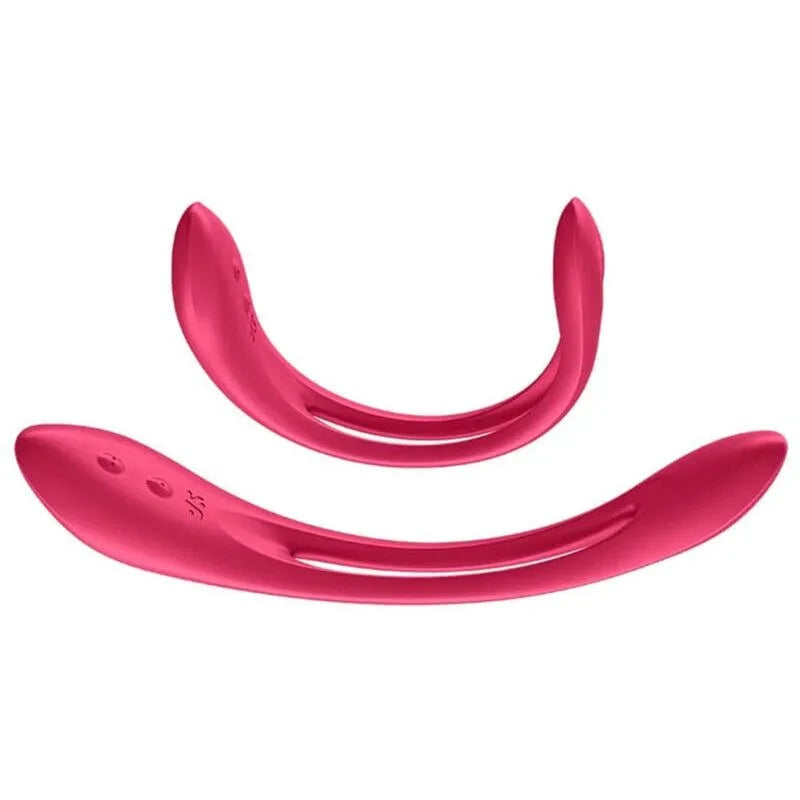 SATISFYER - ELASTIC JOY MULTI VIBRATOR ROT - Vanelion Paradise