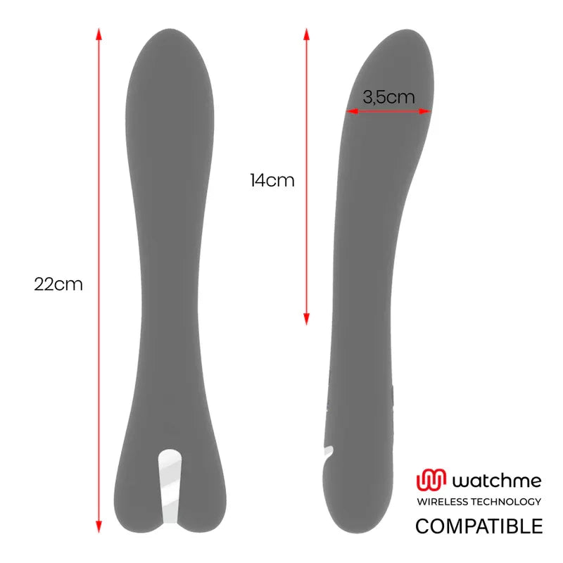 BRILLY GLAM - RYAN VIBRATOR WATCHME KOMPATIBEL MIT DRAHTLOSER TECHNOLOGIE - Vanelion Paradise