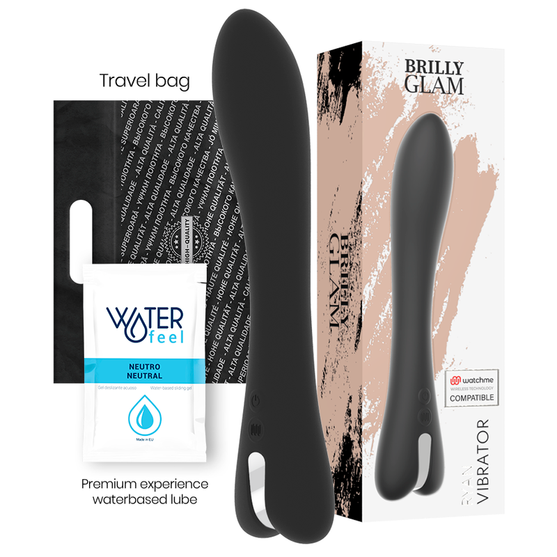 BRILLY GLAM - RYAN VIBRATOR WATCHME KOMPATIBEL MIT DRAHTLOSER TECHNOLOGIE