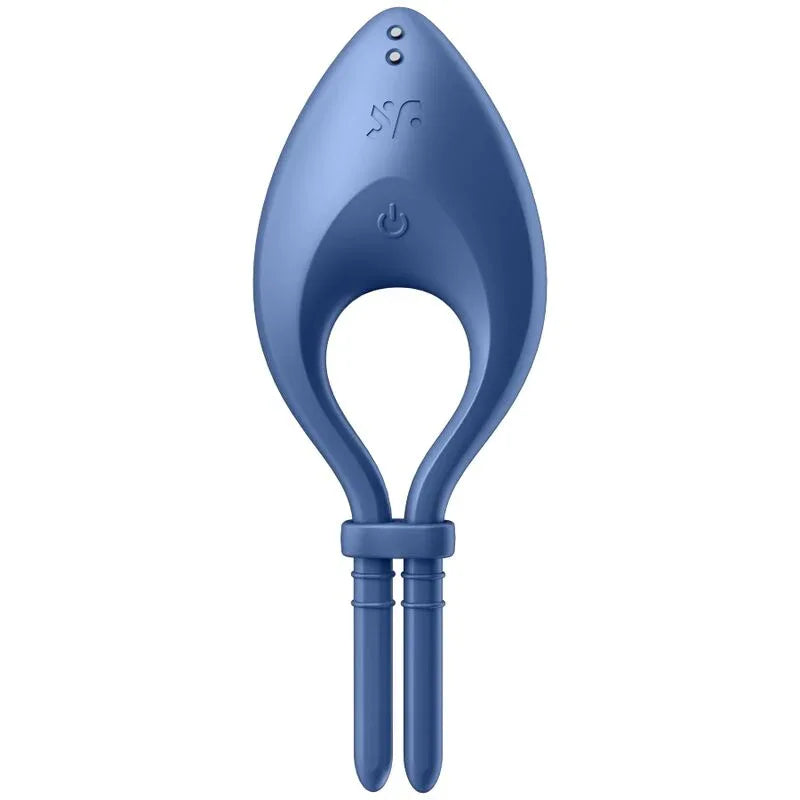SATISFYER - BULLSEYE RING VIBRATOR APP BLAU - Vanelion Paradise