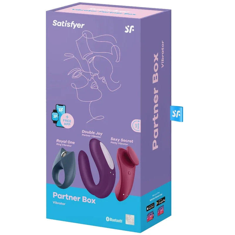 SATISFYER - PARTNER BOX 3 - Vanelion Paradise
