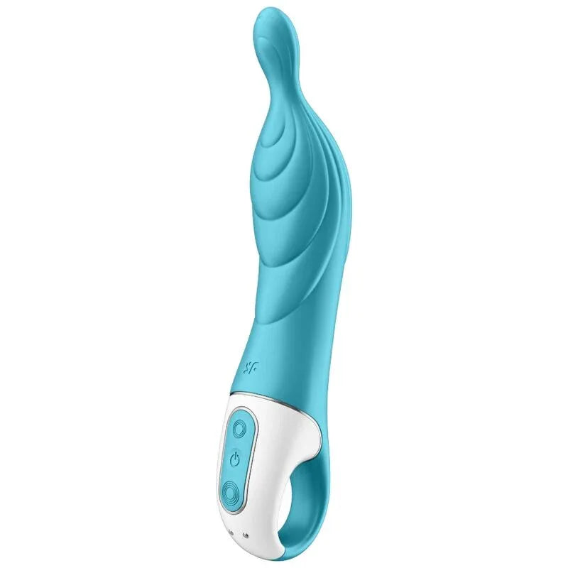 SATISFYER - AMAZING 2 ASPOT VIBRATOR TÜRKIS - Vanelion Paradise