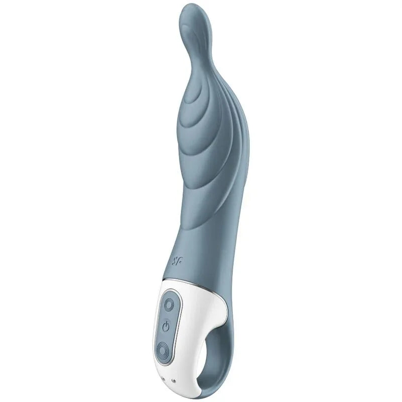 SATISFYER - AMAZING 2 ASPOT VIBRATOR GRAU - Vanelion Paradise