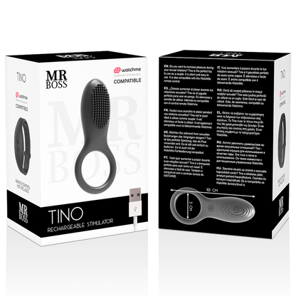 MR BOSS - TINO STIMULATORRING KOMPATIBEL MIT DER WATCHME WIRELESS-TECHNOLOGIE