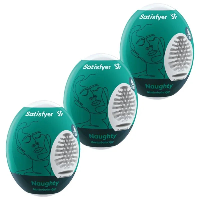 SATISFYER - 3 MASTURBATOR EIER NAUGHTY - Vanelion Paradise