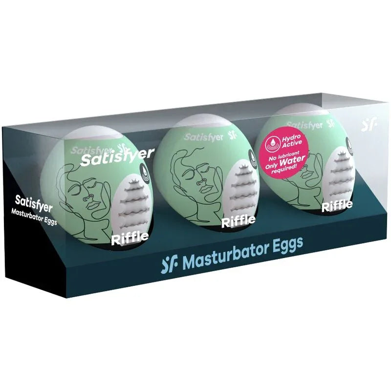SATISFYER - 3 MASTURBATOR EIER RIFFLE - Vanelion Paradise