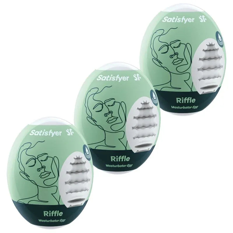 SATISFYER - 3 MASTURBATOR EIER RIFFLE - Vanelion Paradise