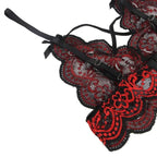 SUBBLIME - SET ZWEITEILIGES SET SPITZENOBERTEIL UND HÖSCHEN S/M - Vanelion Paradise