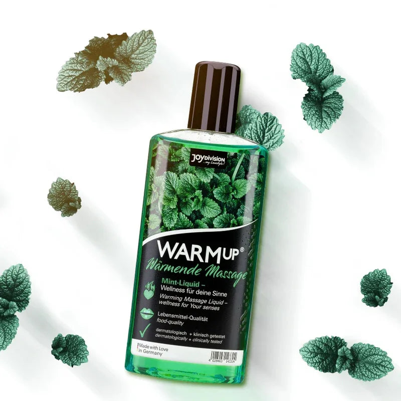 JOYDIVISION - WARMUP WÄRMENDES MASSAGEGEL MINT 150 ML - Vanelion Paradise