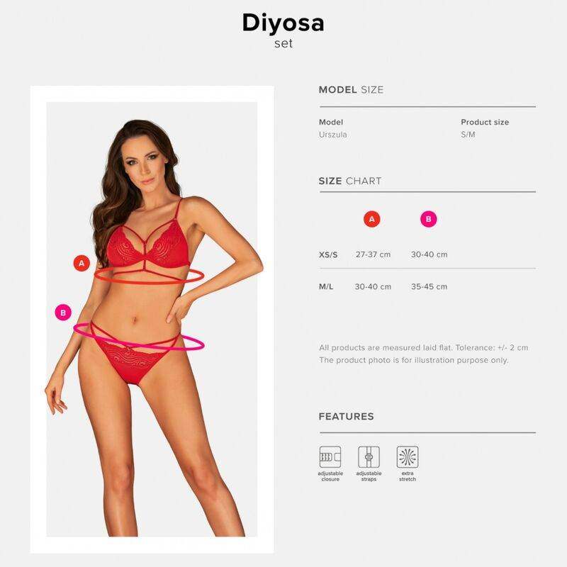 OBSESSIVE - DIYOSA SET ZWEI STÜCK M/L - Vanelion Paradise