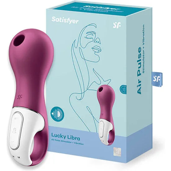 SATISFYER - LUCKY LIBRA STIMULATOR & VIBRATOR - Vanelion Paradise