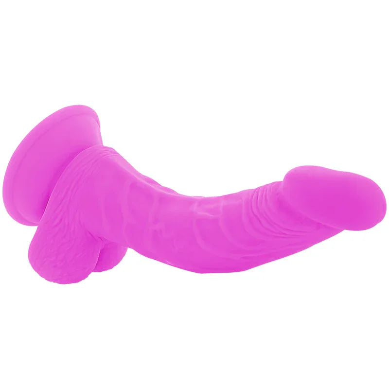DIVERSIA - FLEXIBLER VIBRIERENDER DILDO LILA 21.5 CM -O- 4.5 CM - Vanelion Paradise