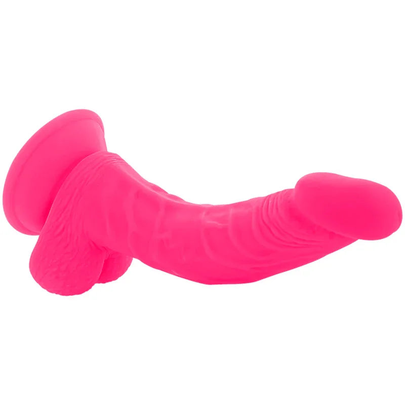 DIVERSIA - FLEXIBLER VIBRIERENDER DILDO ROSA 21.5 CM -O- 4.5 CM - Vanelion Paradise