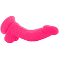 DIVERSIA - FLEXIBLER VIBRIERENDER DILDO ROSA 21.5 CM -O- 4.5 CM - Vanelion Paradise