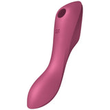 SATISFYER - CURVY TRINITY 3 AIR PULSE VIBRATOR ROT - Vanelion Paradise