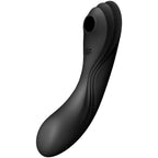 SATISFYER - CURVY TRINITY 4 AIR PULSE VIBRATOR SCHWARZ - Vanelion Paradise