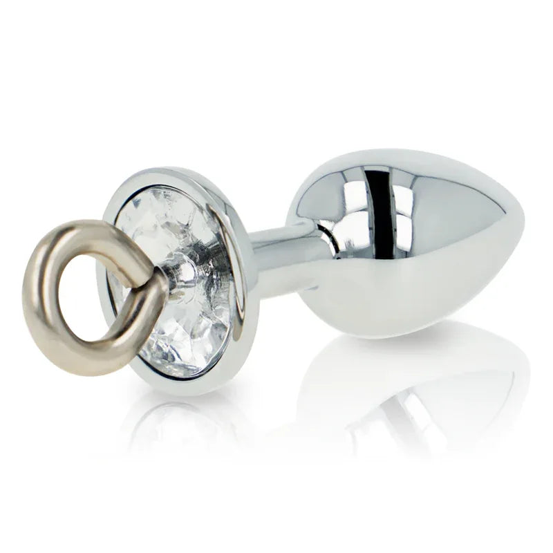 OHMAMA FETISH METALL BUTT PLUG MIT RING - Vanelion Paradise