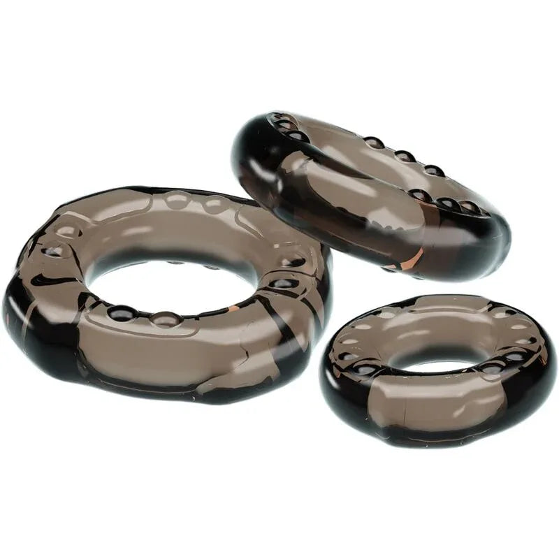 BAILE - COCK RINGE YVONNE SET 3 PENISRINGE - Vanelion Paradise