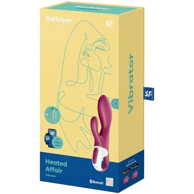 SATISFYER - HEATED AFFAIR GSPOT VIBRATOR - Vanelion Paradise
