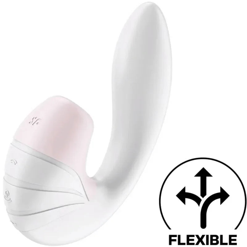 SATISFYER - SUPERNOVA LUFTPULSSTIMULATOR & VIBRATION WEISS - Vanelion Paradise