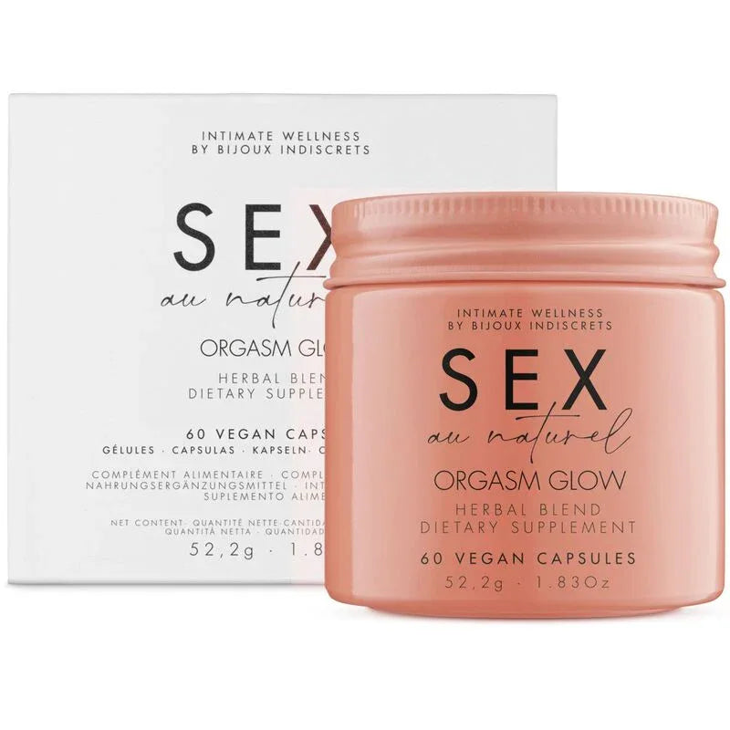 BIJOUX - ORGASM GLOW NAHRUNGSERGNZUNGSMITTEL 60 KAPSELN - Vanelion Paradise