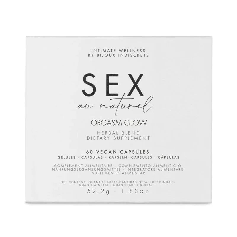 BIJOUX - ORGASM GLOW NAHRUNGSERGNZUNGSMITTEL 60 KAPSELN - Vanelion Paradise