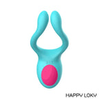 HAPPY LOKY Lustiger Frosch Multi Vibrator mit Fernbedienung - Vanelion Paradise