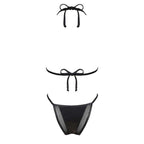 OBSESSIVE - PUNTA NEGRA SCHWARZER BIKINI L - Vanelion Paradise