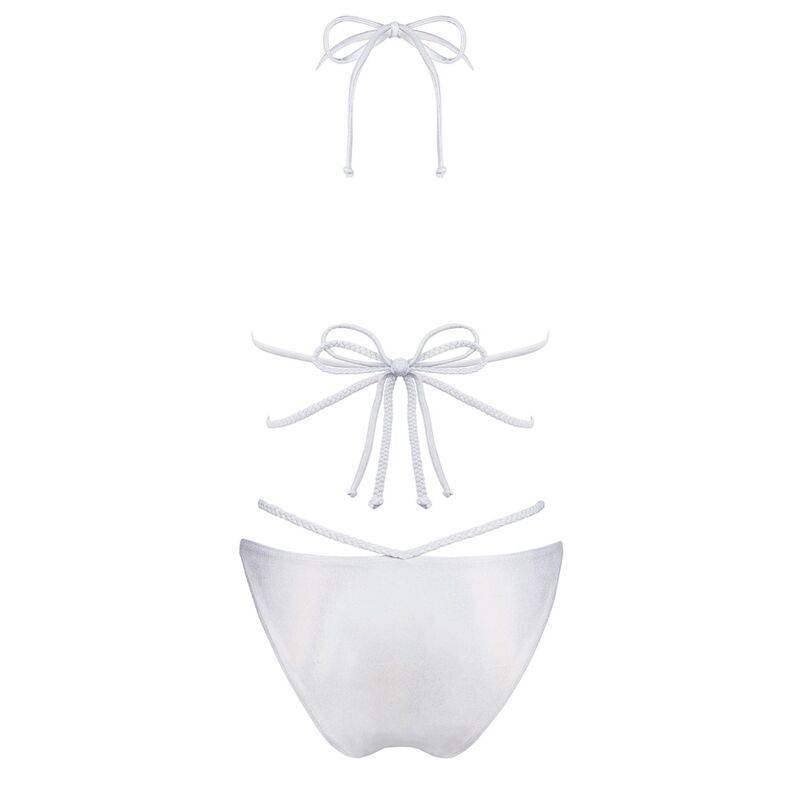 OBSESSIVE - BLANCOSSA WEISSER BIKINI S - Vanelion Paradise