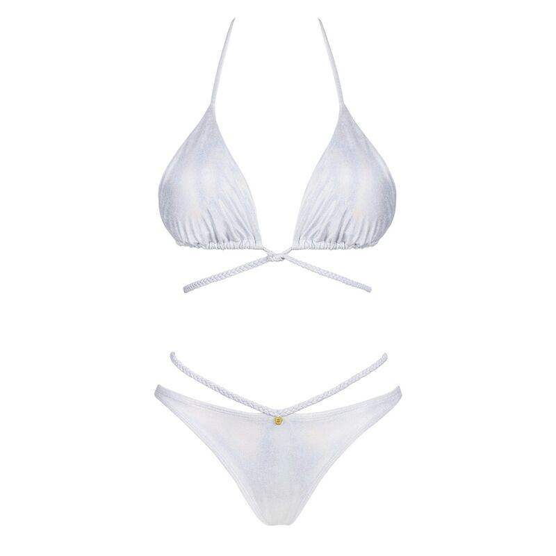 OBSESSIVE - BLANCOSSA WEISSER BIKINI S - Vanelion Paradise