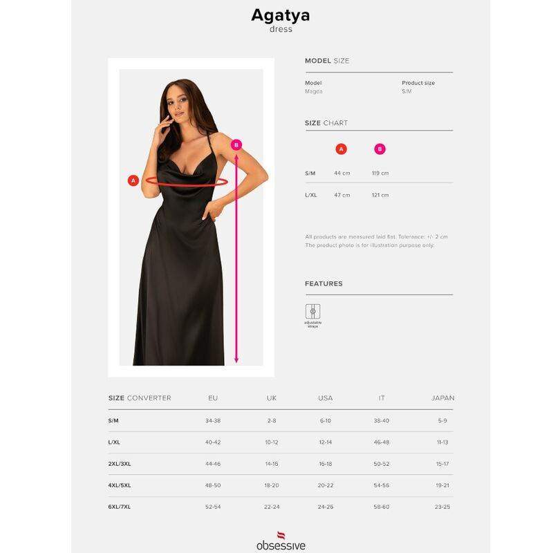 OBSESSIVE - AGATYA-KLEID S/M - Vanelion Paradise