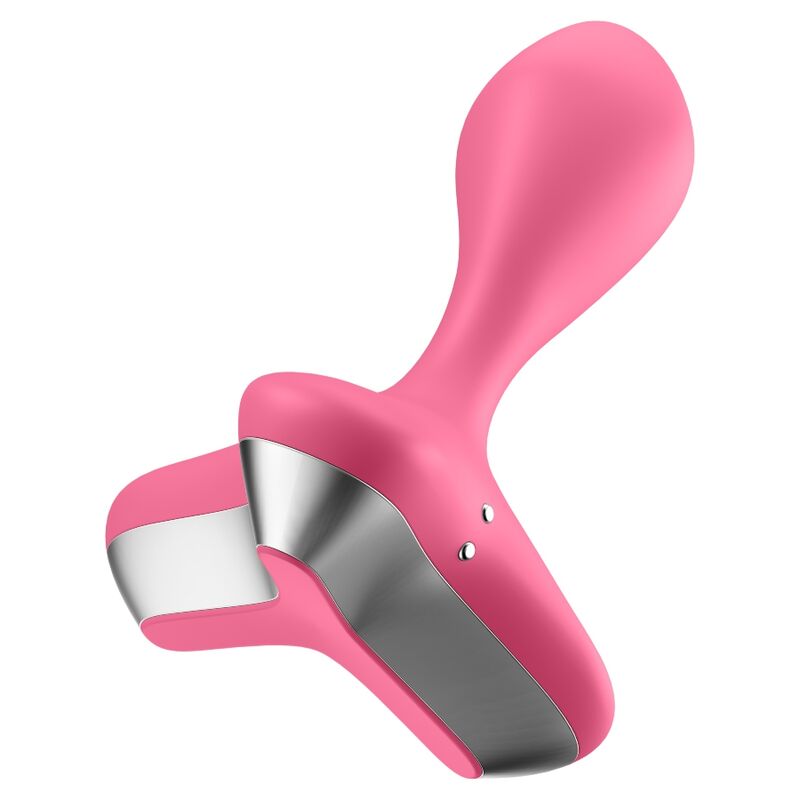 SATISFYER - GAME CHANGER PLUG VIBRATOR ROSA